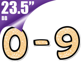 BB 23.5" Number Set