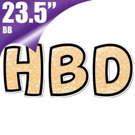BB 23.5" Happy Birthday Set