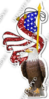 Flag & Eagle Right