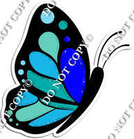 Blue & Mint Butterfly w/ Variants