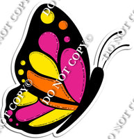 Pink & Yellow Butterfly w/ Variants