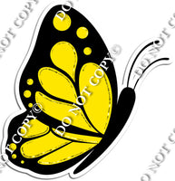 Butterfly Left - Yellow w/ Variants
