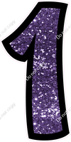 BB 47" Individuals - Purple Sparkle