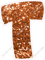 TBB 12" Individuals - Orange Sparkle