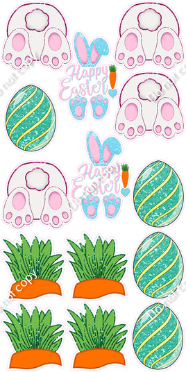 14 pc Easter Theme0189