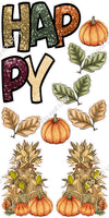 15 pc BB - Sparkle - Happy Thanksgiving EZ Set Theme0974 & Theme0975