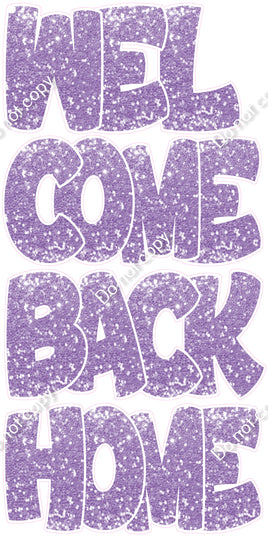 4 pc BB - Sparkle Lavender EZ Welcome Back Home