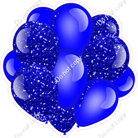 Sparkle - Blue Balloon Cluster w/ Variants
