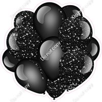 Sparkle - Black Balloon Cluster w/ Variants