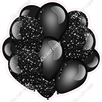 Sparkle - Black Balloon Cluster w/ Variants