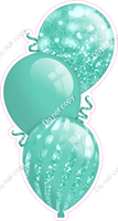 Bokeh - Mint Triple Balloon Bundle