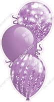 Bokeh - Lavender Triple Balloon Bundle
