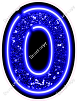 NEON 23.5" Individuals - Sparkle Blue