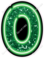 NEON 23.5" Individuals - Sparkle Green