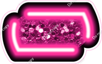 NEON 23.5" Individuals - Sparkle Hot Pink