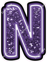 NEON 23.5" Individuals - Sparkle Purple