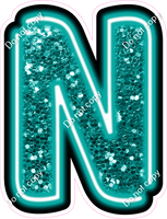 NEON 23.5" Individuals - Sparkle Teal