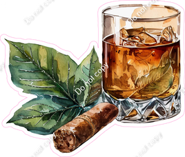 Whiskey & Cigar 4 w/ Variants