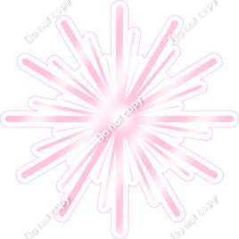Firework - Flat Baby Pink w/ Variants - Style 4