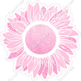 Baby Pink & White Sunflower w/ Variants