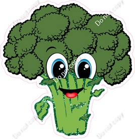 Food Character - Broccoli