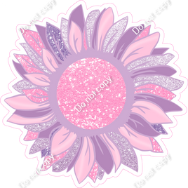 Baby Pink & Lavender Sunflower w/ Variants