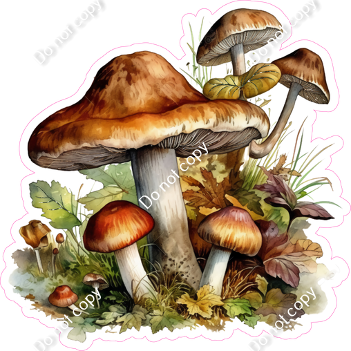 Mushroom 7 w/ Variants Sign Swag USA