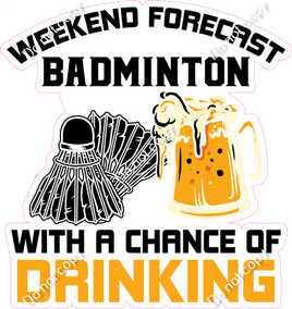 Badminton & Drinking Statement