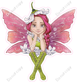 Pink - Light Skin Tone Pink Hair Fairy w/ Variants