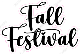 Black - Fall Festival Statement w/ Variants