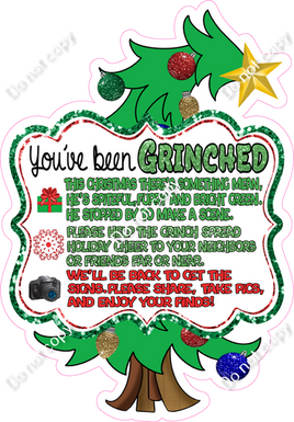You've Been Grinched Statement w/ Tree