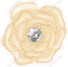 Champagne Rose with Diamond w/ Variants