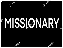 Missionary Statement