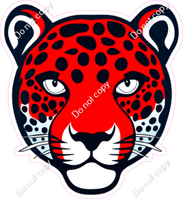 Red Jaguar General Mascot