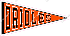 Pennant - Baltimore Orioles w/ Variants