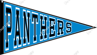 Pennant - Carolina Panthers w/ Variants