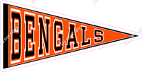 Pennant - Cincinnati Bengals w/ Variants
