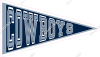 Pennant - Dallas Cowboys w/ Variants