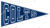 Pennant - Indianapolis Colts w/ Variants