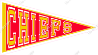 Pennant - Kansas City Chiefs w/ Variants