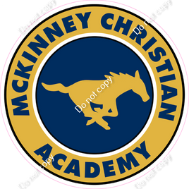 Custom - McKinney Christian Academy Circle Statement w/ Variants
