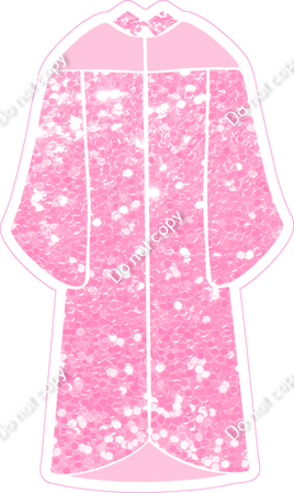 Baby Pink Sparkle Robe