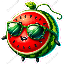 Watermelon with Sunglasses w/ Variants