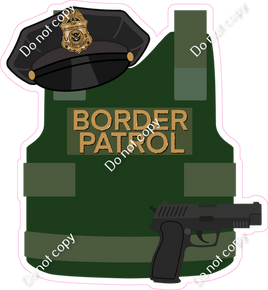 Border Patrol Bullet Proof Vest
