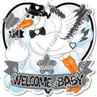 Welcome Baby Statement w/ Variants