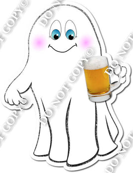Boy Ghost with Beer
