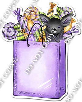Purple Candy Bag