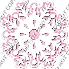 Baby Pink Snowflake