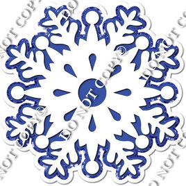 Blue Snowflake