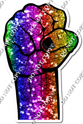 Rainbow Sparkle Fist w/ Variants